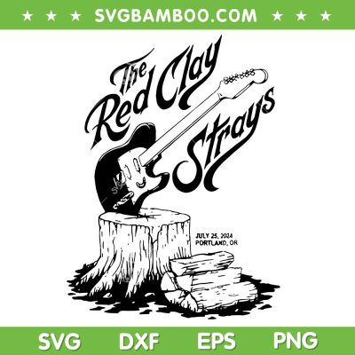 The Red Clay Strays 2024 SVG, The Red Clay Show At Portland Or July 25 2024 SVG PNG The Red Clay Strays 2024 SVG, The Red Clay Show At Portland Or July 25 2024 SVG PNG