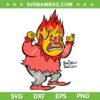 Heat Miser Portrait SVG PNG, The Year Without A Santa Claus SVG Heat Miser Portrait SVG PNG, The Year Without A Santa Claus SVG