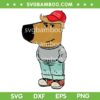 Trump Chill Guy SVG, Funny Tiktok Meme Chill Guy SVG PNG, Trump Chill Guy Red Hat DXF SVG PNG EPS