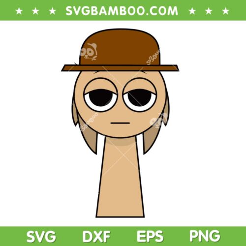 Sprunki Tunner SVG PNG, Kid Game Cute Sprunki Incredibox SVG