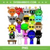 Whole team Sprunki PNG, Sprunki Game 20 toys PNG, Sprunki All Characters PNG Whole team Sprunki PNG, Sprunki Game 20 toys PNG, Sprunki All Characters PNG