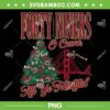 Forty Niners O Come All Ye Faithful PNG, 49ers NFL Holiday Tree FOCO PNG