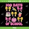 100 Days Of School Coquette Bow PNG, Teacher 100th Day Of School Bow PNG 100 Days Of School Coquette Bow PNG, Teacher 100th Day Of School Bow PNG