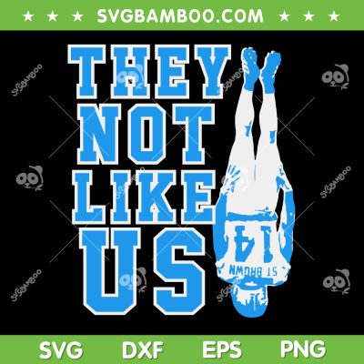 AmonRa Brown Detroit Lions SVG, Detroit Football They Not Like Us SVG PNG, Lions Game Day DXF SVG PNG EPS