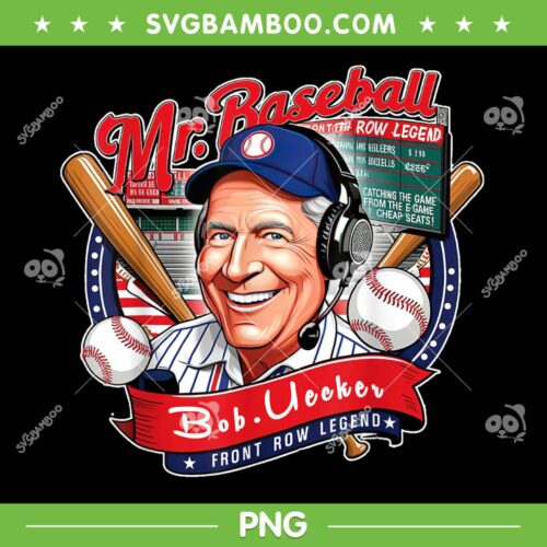 Bob Uecker RIP PNG, Mr Baseball Front Row Legend PNG