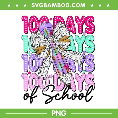 Coquette Bow 100th Day of School PNG, Girl 100 Days of School Leopard PNG Coquette Bow 100th Day of School PNG, Girl 100 Days of School Leopard PNG