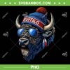 Buffalo Bills Mascot PNG, Buffalo Football Lovers PNG, Cool Buffalo Sunglasses PNG