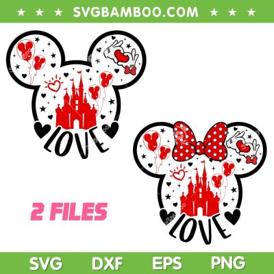 Disney Mouse Ear Valentine Day 2025 SVG, Mickey Minnie Mouse Valentine Heart SVG PNG Disney Mouse Ear Valentine Day 2025 SVG, Mickey Minnie Mouse Valentine Heart SVG PNG