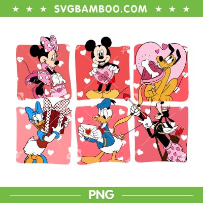 Disney Mouse and Friends Valentine Heart PNG, Mickey Minnie Mouse Frame Valentine PNG Disney Mouse and Friends Valentine Heart PNG, Mickey Minnie Mouse Frame Valentine PNG