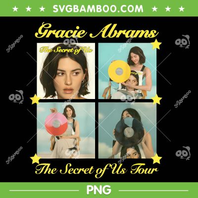 The Secrets of Us Tour PNG, Gracie Abrams Album The Secret of Us PNG The Secrets of Us Tour PNG, Gracie Abrams Album The Secret of Us PNG