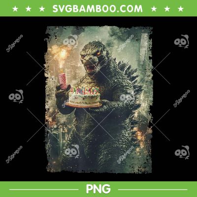 Kaiju Birthday PNG, Kaiju Japan Monster Movie Party PNG, Japanese Birtday Art PNG