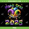 Mardi Gras 2025 Jester PNG, Mardi Gras Hat Outfit 2025 PNG