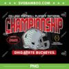 Ohio State Buckeyes National Championship 2025 PNG, Ohio State Football Helmet Champs PNG Ohio State Buckeyes National Championship 2025 PNG, Ohio State Football Helmet Champs PNG