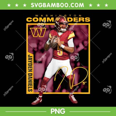 Jayden Daniels Design 90s PNG, Washington Commanders Jayden Daniels PNG Jayden Daniels Design 90s PNG, Washington Commanders Jayden Daniels PNG