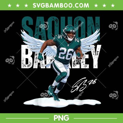 Saquon Barkley Eagles PNG, Vintage Philadelphia Eagles Barkley Design 90s PNG Saquon Barkley Eagles PNG, Vintage Philadelphia Eagles Barkley Design 90s PNG