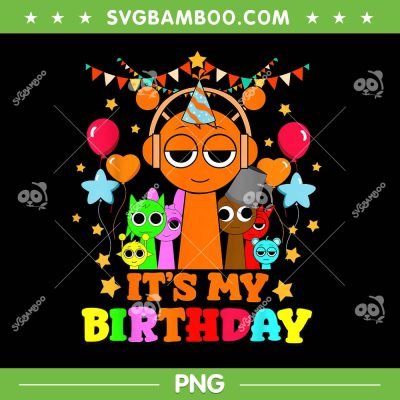 Sprunki it's My Birthday PNG, Sprunki Party Birthday Theme PNG Sprunki it's My Birthday PNG, Sprunki Party Birthday Theme PNG