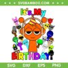 Sprunki It's My Birthday SVG, Birthday Boys Spunki Characters SVG PNG