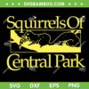 Squirrels Of Central Park SVG, Funny Mouse Eating Cheese SVG PNG