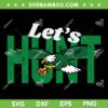 Vintage Let's Hunt Eagles SVG, Philadelphia Eagles Trending Saying Design SVG PNG