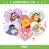 Winnie-the-Pooh Valentine Day PNG, Winnie Pooh Bear Characters Valentine Heart PNG Winnie-the-Pooh Valentine Day PNG, Winnie Pooh Bear Characters Valentine Heart PNG