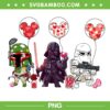 Star wars Stormtrooper Valentine PNG, Chibi Darth Vader Disney Mouse Heart PNG Star wars Stormtrooper Valentine PNG, Chibi Darth Vader Disney Mouse Heart PNG