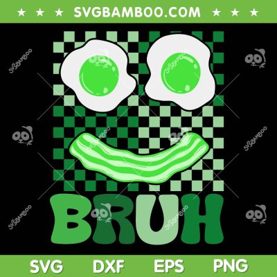 Bruh Green Eggs Face SVG PNG, Retro Green Eggs Ham St Patrick's Day SVG Bruh Green Eggs Face SVG PNG, Retro Green Eggs Ham St Patrick's Day SVG