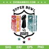 Chiefs vs Eagles Super Bowl 2025 SVG, Super Bowl LIX American Flag SVG PNG Chiefs vs Eagles Super Bowl 2025 SVG, Super Bowl LIX American Flag SVG PNG