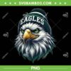 Eagles Flying Bird PNG, Cool Eagles Vintage PNG, Philadelphia Eagles Bird PNG