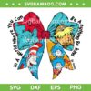 Dr Seuss Coquette Bow SVG PNG, Dr Seuss Day Characters 2025 SVG