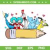 Dr Seuss Customized Name SVG, Funny Dr Seuss Friends Personalized Name SVG PNG