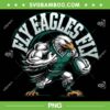Fly Eagles Fly Vintage PNG, Eagles Let's Hunt PNG, Eagles Flying Bird Funny PNG