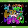 Gorilla Tag Birthday Decorations PNG, Monke Tag VR Characters PNG