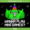 Gorilla Tag Wanna Play Mini Games PNG, Funny Gorilla VR Birthday Boys PNG Gorilla Tag Wanna Play Mini Games PNG, Funny Gorilla VR Birthday Boys PNG