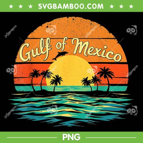 Gulf of Mexico PNG, Mexico Beach Palms Summer Vacation PNG