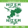 Hit Em Low Hit Em High SVG, Eagles Hit Em SVG PNG