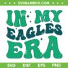 In My Eagles Era SVG PNG, Philadelphia Eagles Football Quote SVG