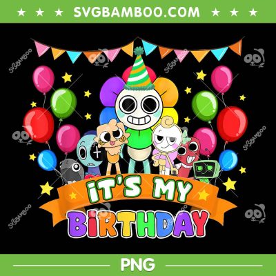 Dandy World It's My Birthday PNG, Kids Dandy's Happy Birthday PNG
