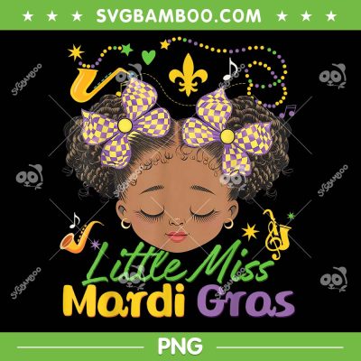 Little Miss Mardi Gras PNG, Afro Messy Bun Girls Mardi Gras PNG Little Miss Mardi Gras PNG, Afro Messy Bun Girls Mardi Gras PNG