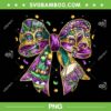 Mardi Gras Coquette Bow PNG, Fat Tuesday New Orleans Bow PNG Mardi Gras Coquette Bow PNG, Fat Tuesday New Orleans Bow PNG