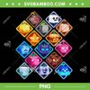 Plush Blox Fruit Costume PNG, Funny Blox Fruit Game Characters PNG