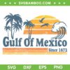 Retro Gulf of Mexico SVG, Mexico Beach Sunset Vintage SVG PNG Retro Gulf of Mexico SVG, Mexico Beach Sunset Vintage SVG PNG