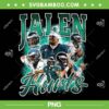 Team Jalen Hurts PNG, Jalen Hurts Last Name 90s PNG Team Jalen Hurts PNG, Jalen Hurts Last Name 90s PNG