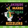 Skibidi Mardi Gras Rizzlers SVG PNG, Funny Alligator Mardi Gras SVG Skibidi Mardi Gras Rizzlers SVG PNG, Funny Alligator Mardi Gras SVG