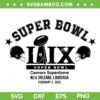 Super Bowl 2025 SVG PNG, New Orleans Louisiana Super Bowl LIX SVG Super Bowl 2025 SVG PNG, New Orleans Louisiana Super Bowl LIX SVG