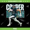 Vintage Cooper Dejean PNG, Eagles Cooper DeJean 90's Style PNG