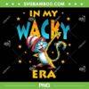 In my Wacky Era PNG, Funny Cat in the hat Dabbing PNG