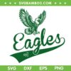 Eagles Fly Vintage SVG PNG, Eagles Flying Bird Inspirational SVG