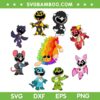 Yarnaby Nightmare Plush Critters SVG, Poppy Playtime Critters Characters SVG PNG Yarnaby Nightmare Plush Critters SVG, Poppy Playtime Critters Characters SVG PNG