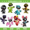 Nightmare Critters SVG Bundle, Poppy Playtime Critters Characters SVG Bundle Nightmare Critters SVG Bundle, Poppy Playtime Critters Characters SVG Bundle
