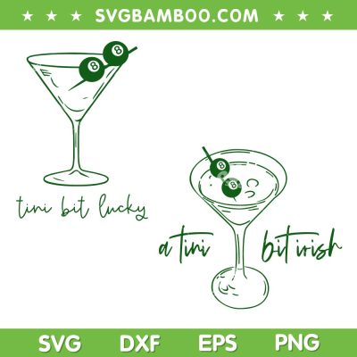 A Tiny Bit Irish SVG, St Patricks Day Martini Cocktail SVG PNG, 2 Files Irish Girl Messy Bun Cocktail SVG A Tiny Bit Irish SVG, St Patricks Day Martini Cocktail SVG PNG, 2 Files Irish Girl Messy Bun Cocktail SVG